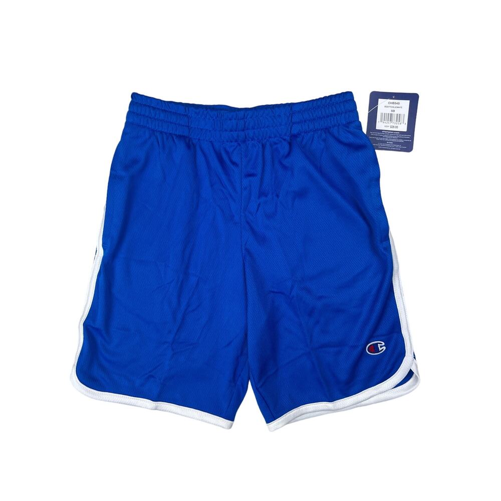 NWT Youth Champion Blue Mesh Basketball‎ Shorts- Size Small